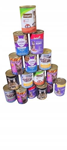 Mokra karma dla kota mix smaków 24 puszki x 415g na Arena.pl