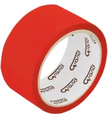 TAŚMA KOLOROWA KOLOROWA 48X50 CZERWONA GRAND