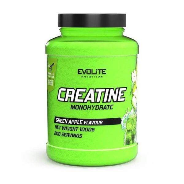 Evolite Creatine Monohydrate 1000g Green Apple zdjęcie 1