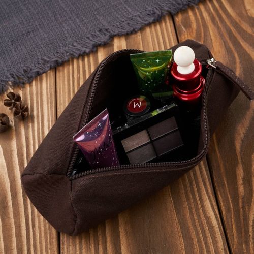 kosmetyczka mała poręczna w kolorze brązowym piórnik paolo peruzzi t-98-br na Arena.pl