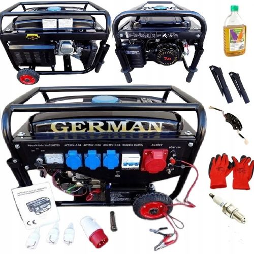 Agregat prądotwórczy E-START 2900W 3,63kVA GERMAN +GRATISY+AVR+OLEJ MIEDŹ G na Arena.pl