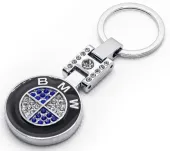 Brelok breloczek Do Kluczy BMW cyrkonie metalowy