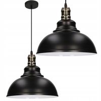 LAMPA sufitowa WISZĄCA Edison RETRO Loft E27 DUŻA