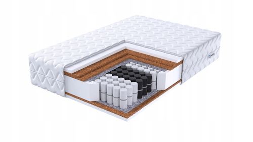 MATERAC 140x200 BIS pocket stref SUPER TWARDY 3X KOKOS H4/H5 23 cm HEISBERG na Arena.pl