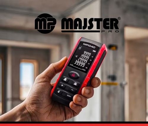 DALMIERZ LASEROWY 40M CYFROWY MIERNIK POZIOMICA LASEROWA MP1040 na Arena.pl