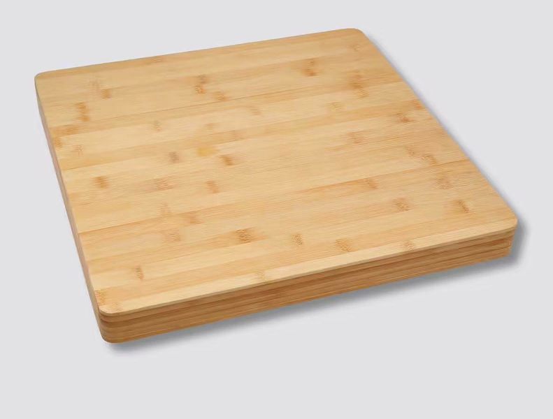 Deska do krojenia 37x37cm bambusowa zdjęcie 2