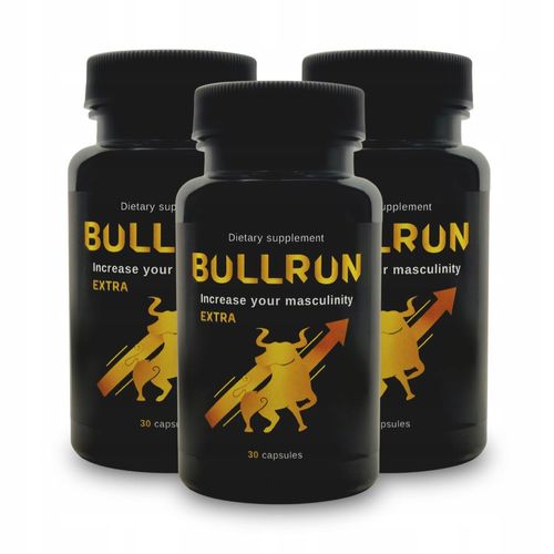 3x BULLRUN 30 naturalne wsparcie w męskości na Arena.pl