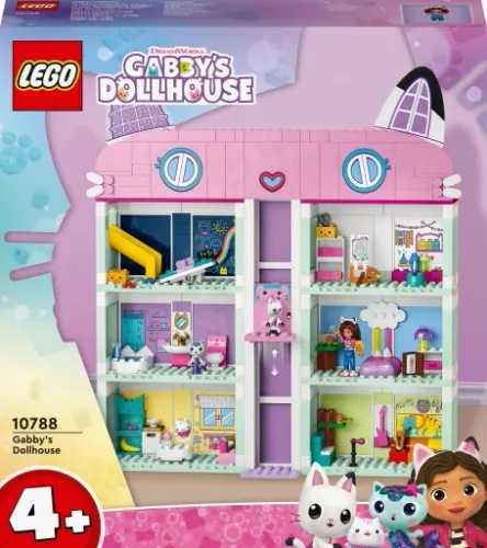 LEGO Gabby's Dollhouse Koci domek Gabi 10788 + KATALOG LEGO na Arena.pl