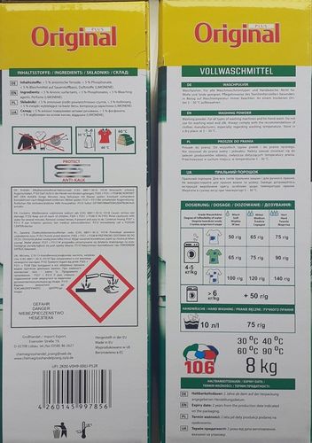 Original Plus OXI POWER Proszek do prania UNIWERSALNY 8kg Mountain na Arena.pl