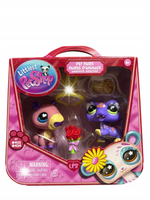 LITTLEST PET SHOP LPS 2 FIGURKI PET PAIRS RAINFOREST ROMANCE G7 #433 #434