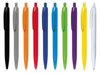DŁUGOPISY PLASTIKOWE z kolorowym nadrukiem LOGO napisem reklamowe