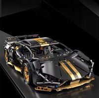 LAMBORGHINI KLOCKI CYBERPUNK 1314 ELEMENTÓW MEGA DUŻY ZESTAW CZARNY