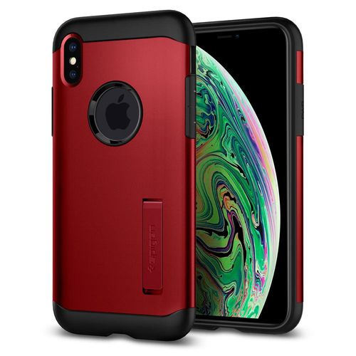 SPIGEN SLIM ARMOR - iPhone XS Max - MERLOT RED na Arena.pl