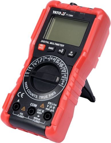 MIERNIK CYFROWY MULTIMETR LCD TEST BATERII YATO na Arena.pl