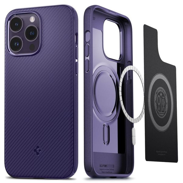 SPIGEN MAG ARMOR IPHONE 14 PRO MAX DEEP PURPLE zdjęcie 1