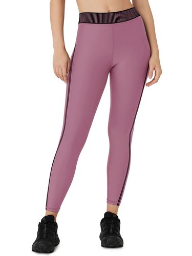 Legginsy Damskie Sportowe Wysoki Stan Kryjące Joga Fitness Różowe XL na Arena.pl