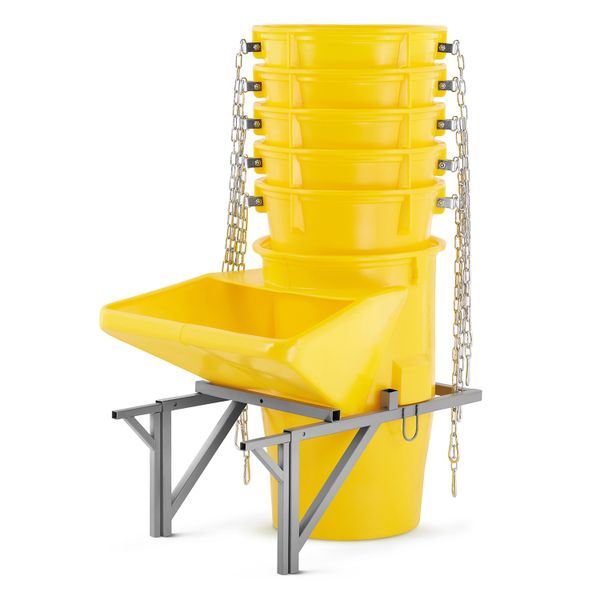 Zsyp do gruzu budowlany HIGHER zsypy 10 metrów zdjęcie 2