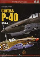 Curtiss P-40 B, C, D, E - Kagero Topdrawings No. 68