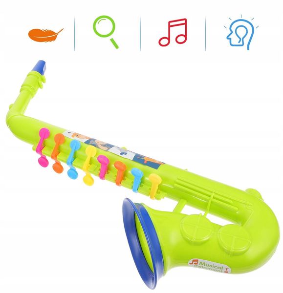 Saksofon Trąbka 8t 38cm zdjęcie 6