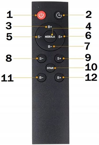 PROJEKTOR GWIAZD ASTRONAUTA RZUTNIK LED LAMPKA NOCNA DLA DZIECI NA PREZENT na Arena.pl