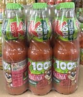 Kubuś 100% malina-jabłko 850ml - karton