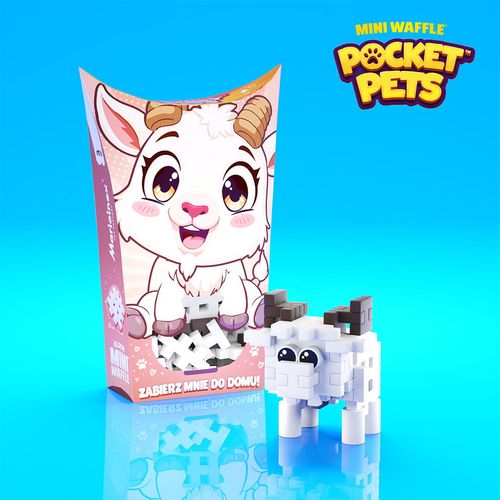 ND01_250697 *****Klocki wafle mini PocketPets Koz na Arena.pl
