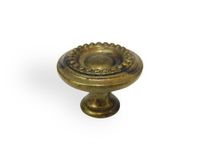 Gałka 24404.030 Bosetti Marella Rozstaw w mm - 0 - (1 wkręt), Kolor pokrycia - Patyna na mosiądzu