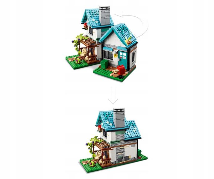 LEGO 31139 CREATOR 3w1 - PRZYTULNY DOM zdjęcie 9