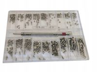 ZESTAW ŚRUB STOŻEK M1,2 M1,4 M2 360-SZTUK