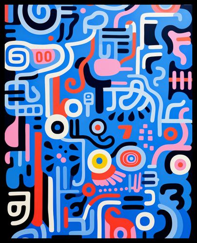 Plakat 40x50cm Rytmiczne Echo na Arena.pl