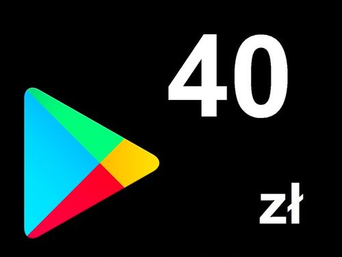 Karta Google Play 40 zł Kod Prepaid Android / Podarunkowa na Arena.pl