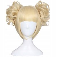 Korbi peruka włosy półdługie blond