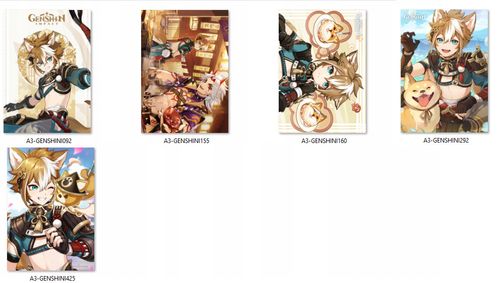 Plakaty Genshin Impact Gorou DO WYBORU na Arena.pl