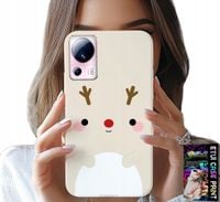 ETUI DO XIAOMI 13 LITE - RENIFEREK, RENIFER, ŚWIĄTECZNE WZORY