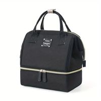 torba, organizer do wózka 2 komory 26x23x18cm czarna plm29cz