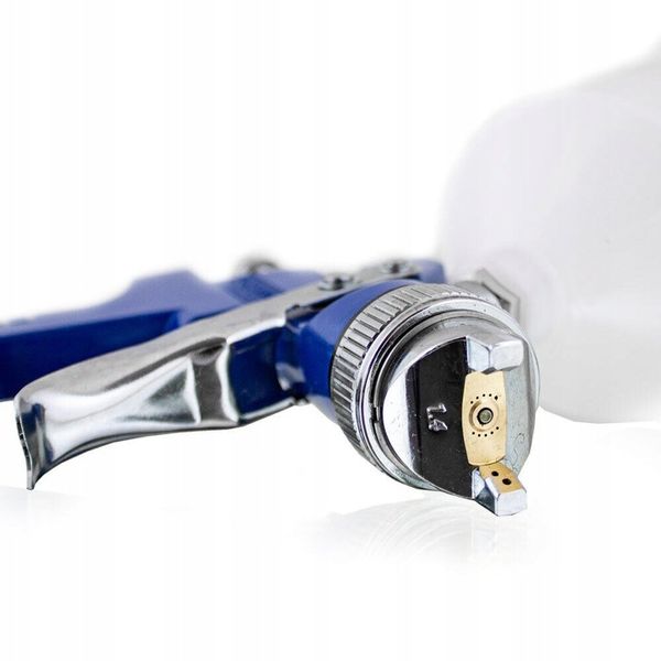 Pistolet Malarski z pojemnikiem 600ml HVLP + dysze zdjęcie 5