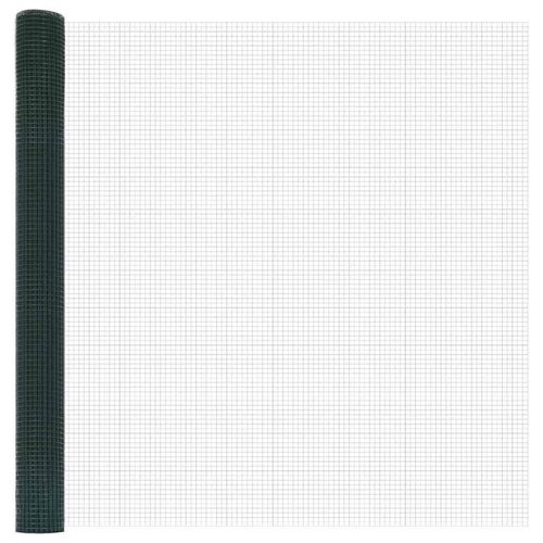 Ogrodzenie z słupkami Zielony 1.6 x 10 m Stal na Arena.pl