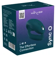 we-vibe sync o petrol green - model dla par, sterowanie zdalne, silikon