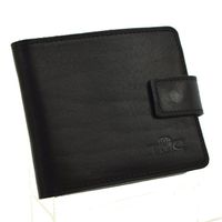 Klasyczny kompaktowy skórzany portfel męski TMC