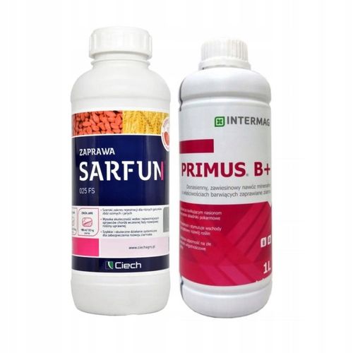 ZAPRAWA DO NASION SARFUN 025 FS CIECH 1L + NAWÓZ PRIMUS B+ 1L na Arena.pl