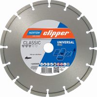 NORTON CLIPPER TARCZA DIAMENTOWA UNIWERSALNA NORTON CLIPPER CLASSIC UNIVERSAL LASER 350-10X2.8 350mm X 20mm do NORTON CLIPPER CE414 i CP514 OFICJALNY DYSTRYBUTOR - AUTORYZOWANY DEALER NORTON CLIPPER
