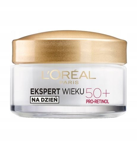 Loreal Ekspert Wieku 50+ Krem Do Twarzy Przeciwzmarszczkowy Na Dzień 50ml na Arena.pl