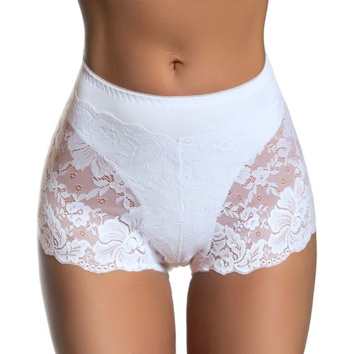 MAJTKI BAWEŁNIANE wysoki stan PLUS SIZE koronka na Arena.pl