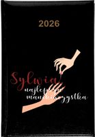 Kalendarz A5 2026 tygodniowy KSIĄŻKOWY PREZENT DLA STYLISTKI PAZNOKCI