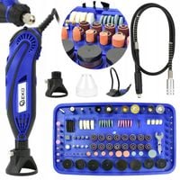 SZLIFIERKA Z AKCESORIAMI MINI WALIZKA 222EL. GEKO