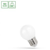 Żarówka LED KULKA E-27 230V 4W COG Barwa Neutralna Milky SpectrumLED WOJ+14337