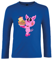 Koszulka z długim rękawem Smiling Critters - Catnap