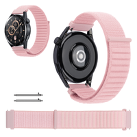 Pasek do Xiaomi Redmi Watch 5 Lite opaska bransoleta nylon zegarek różowy