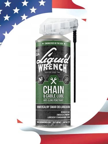 SMAR DO ŁAŃCUCHA LIQUID WRENCH DO MOTOCYKLI ROWERÓW SPRAY 380 ml na Arena.pl