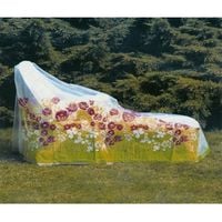 POKROWIEC NA LEŻAK OGRODOWY PVC 168CM WODOODPORNY